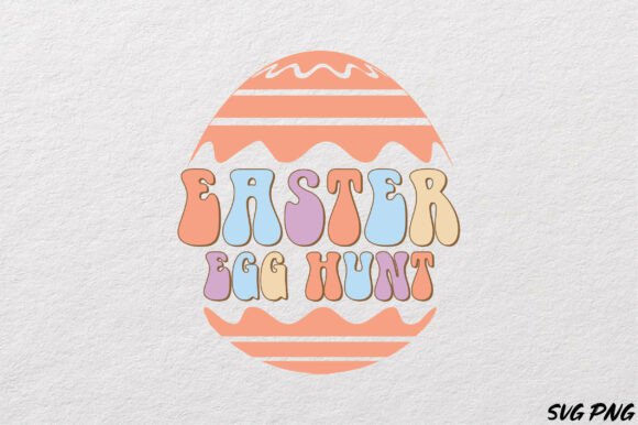 Easter Retro Svg Design for Crafts and Graphics