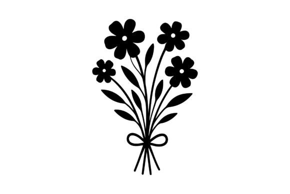 Free Flowers Bouquet Svg, Free SVG PNG