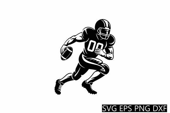 Running Football Player